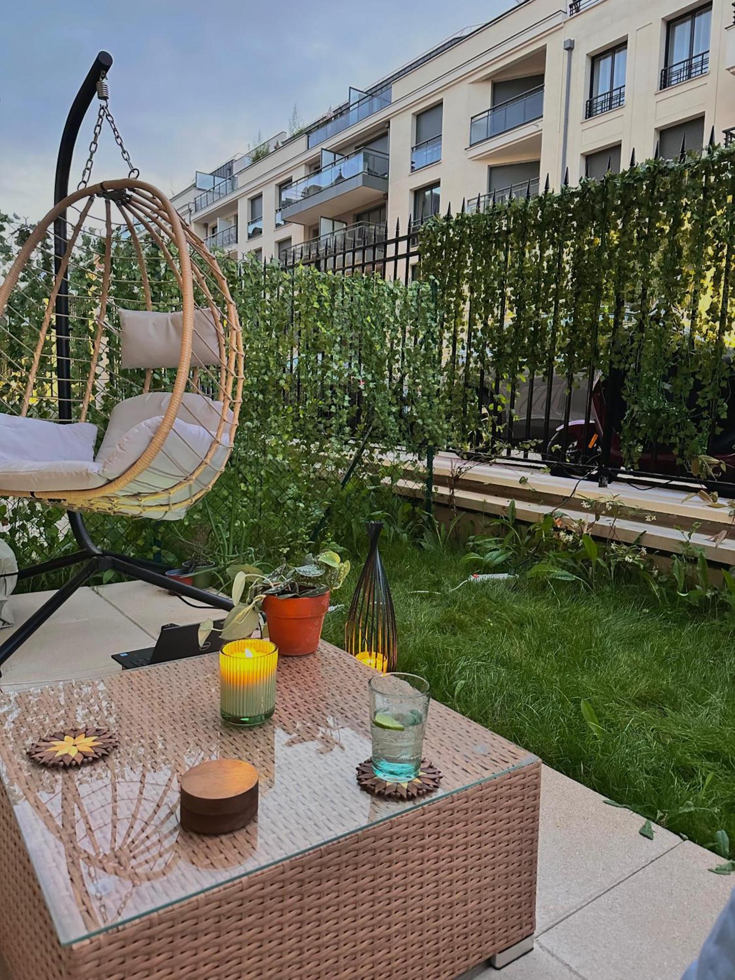 Cosy Summer Stay In Boho Style Apartment - 8 Mins From Paris Center - Garden And Underground Parking Clamart ภายนอก รูปภาพ